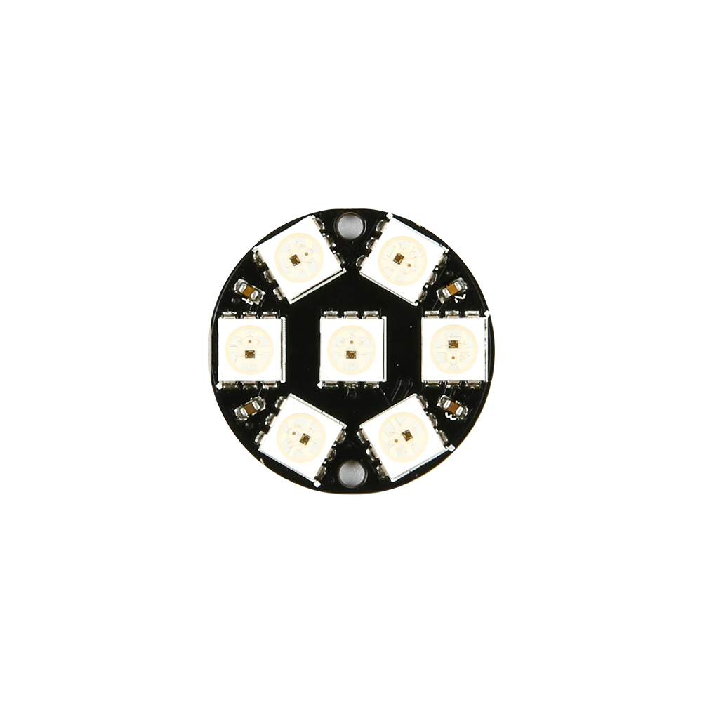 Круглая светодиодная плата CJMCU WS2812 5050 RGB LED, 7бит